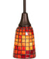 5" Wide Terra Naranja Mini Pendant