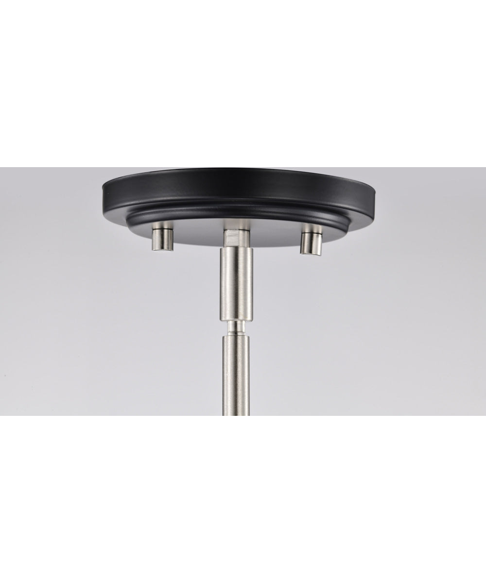 Admiral 1-Light Pendant Matte Black