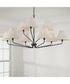 Chadwick 9-Light Chandelier Espresso