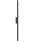 Profiled 1-Light Outdoor Lighting Textured Black