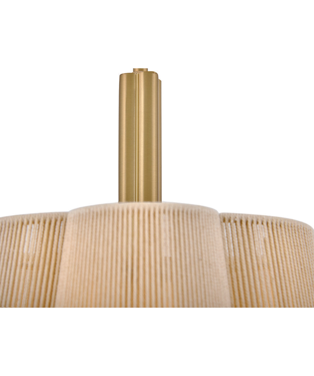 Sasha 3-Light Medium Pendant in Lacquered Brass