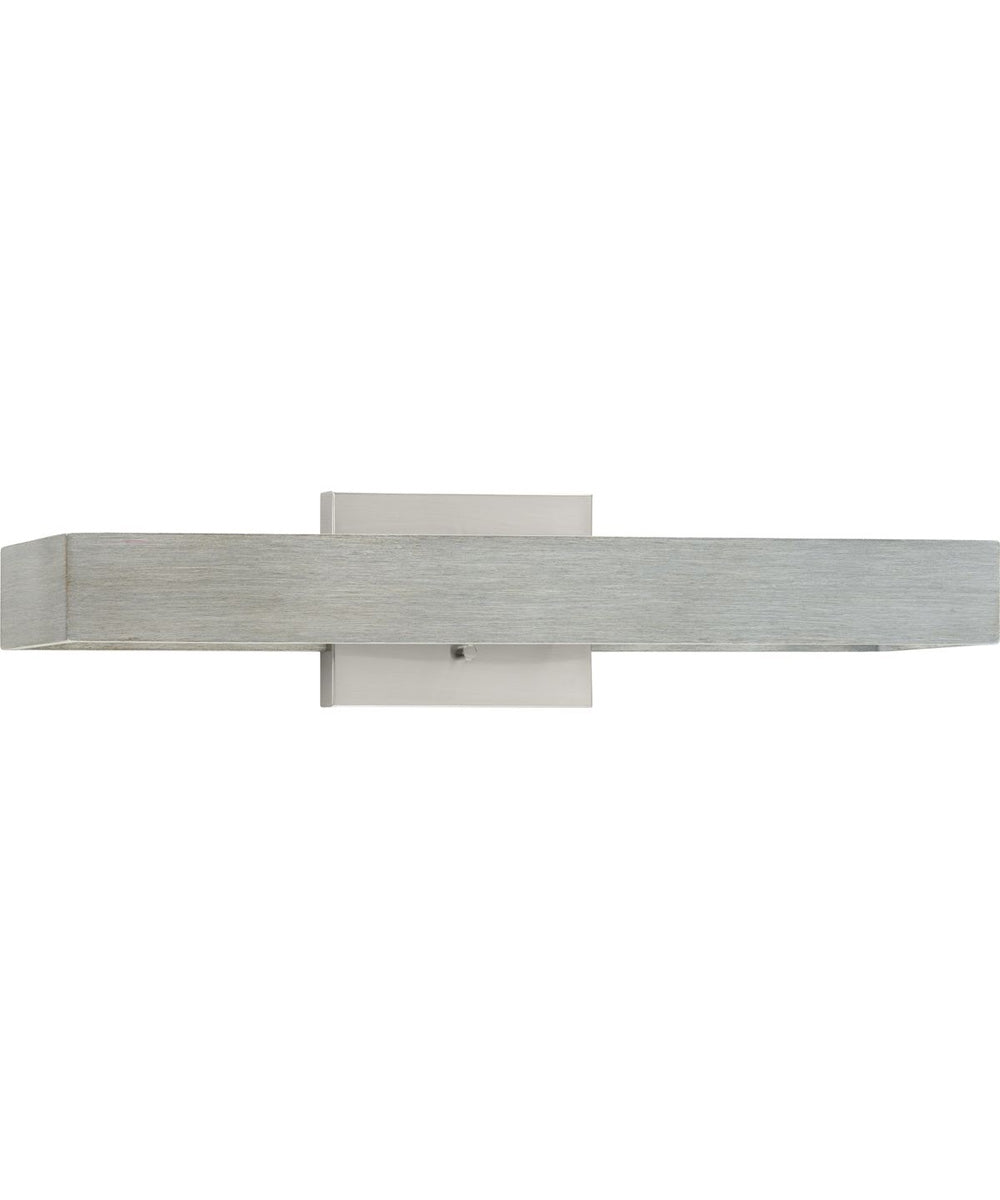 Boundary 2-Light Wall Bracket Brushed Nickel