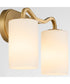 Rutherford 2-light Bath Vanity Light Brushed Brass