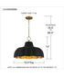 Leanne 4-light Pendant Matte Black