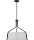 Livingston 4-Light Pendant Matte Black