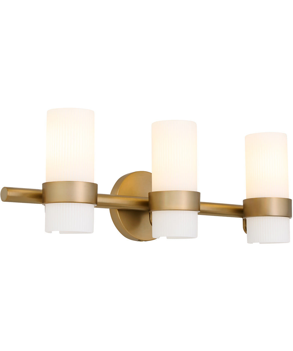 Sojourn 3-light Bath Vanity Light Brushed Brass