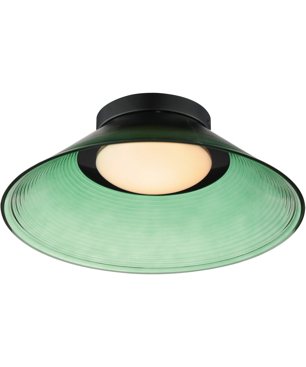 Jensen 12 inch Wall Sconce/Flush Mount Black