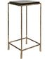 Ovard Antiqued Gold Accent Table