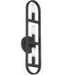 Carousel 3 Light Wall Sconce Black
