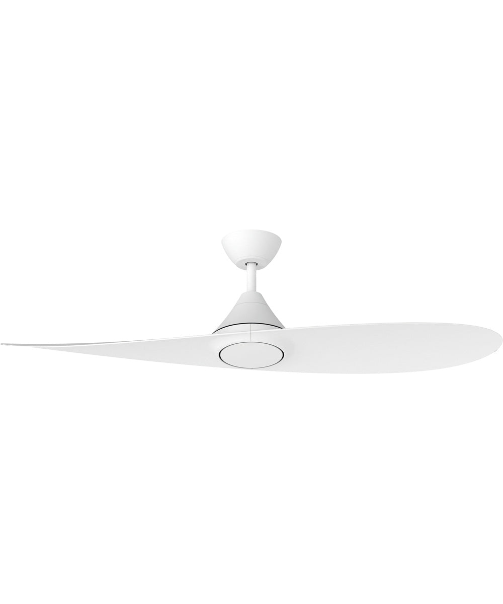 Surf 56 inch 2-Blade Marine Grade Fan w LED Matte White