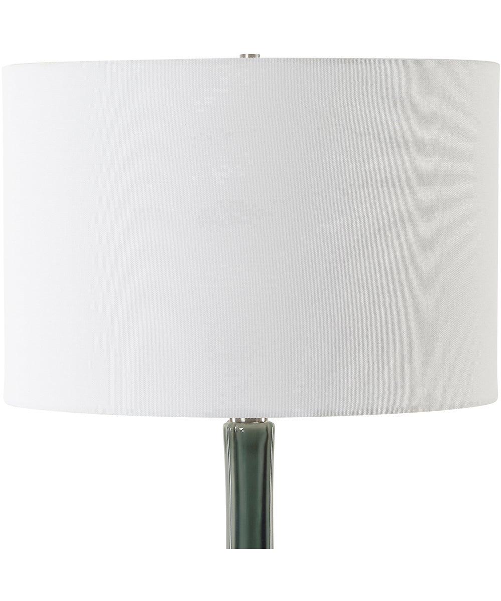 Essex Green Glass Table Lamp