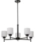 Warren 5-Light Chandelier Gun Metal