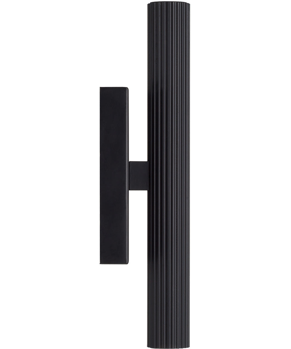 Ian 2-Light Sconce Matte Black