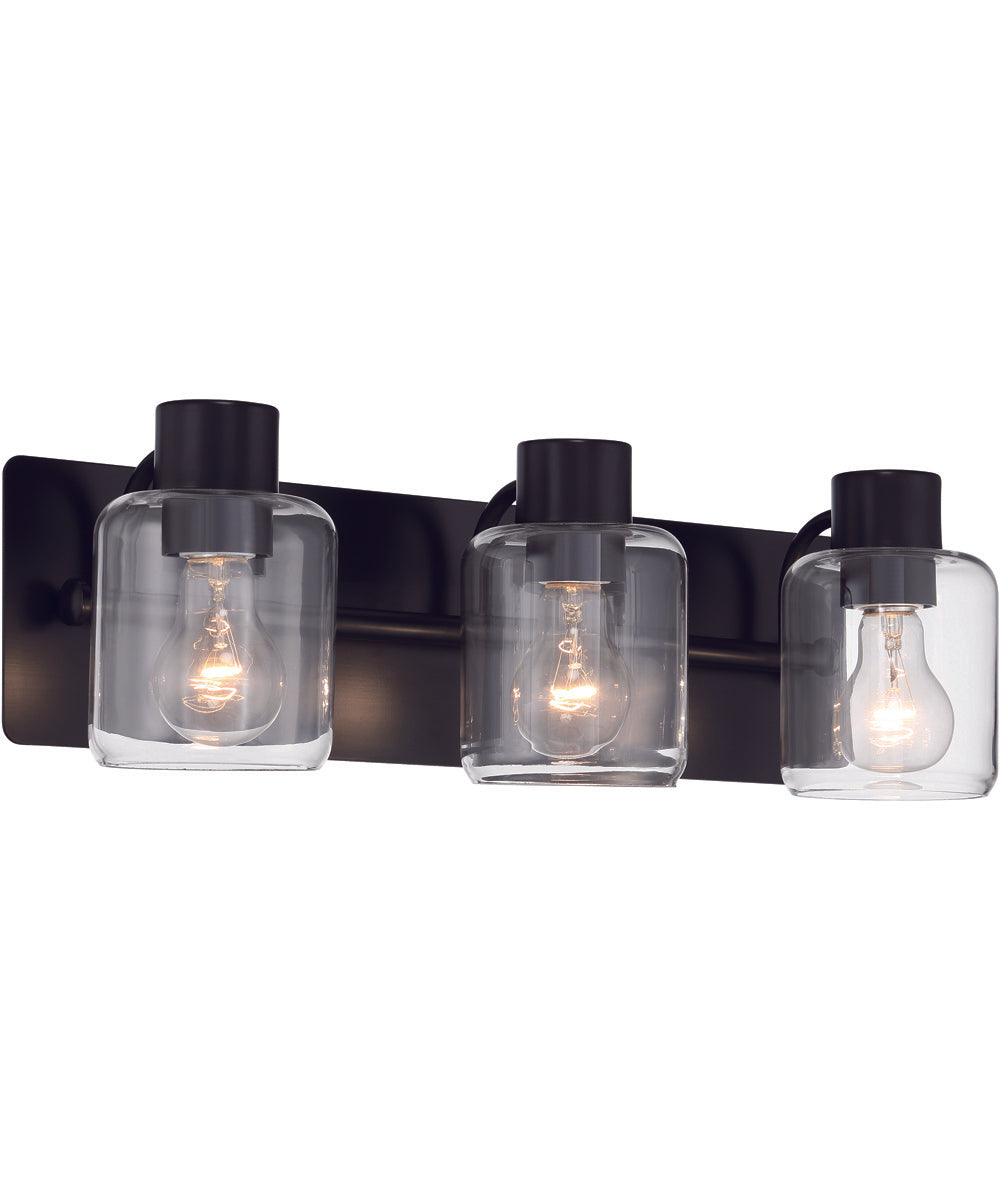 Rori 3-Light Lighting Flat Black