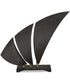 Wind Crest Dark Bronze Sculpture