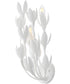 Flora 3-Light Large Sconce in Textured Plaster