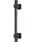 Cubist Square LED Wall Sconce Black