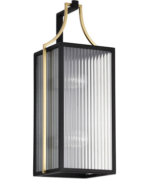 Holden 2-Light Outdoor Black / Gold