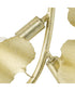 Laurel 4-Light Wall Bracket Gilded Silver