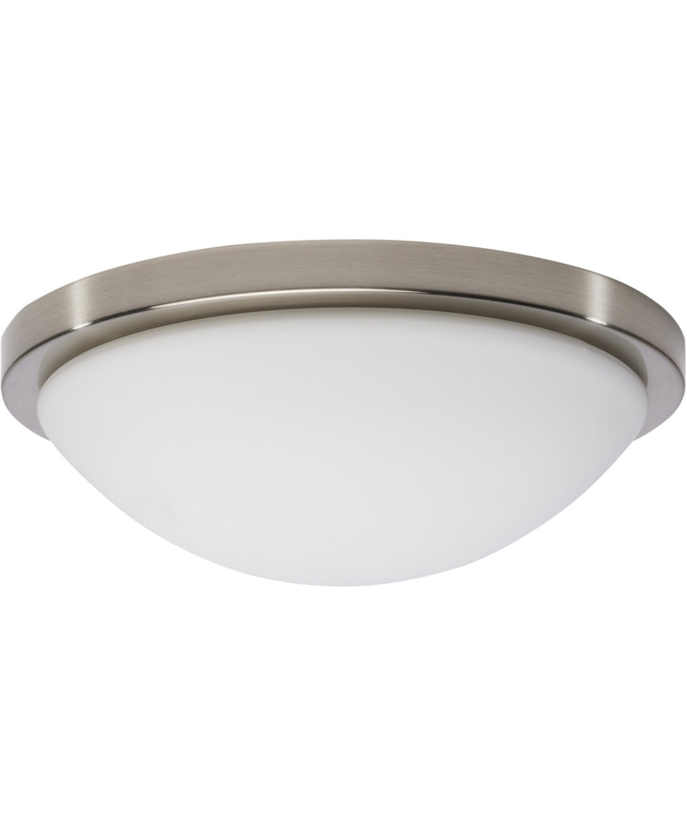 Button  Close-to-Ceiling Brushed Nickel