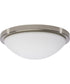 Button  Close-to-Ceiling Brushed Nickel