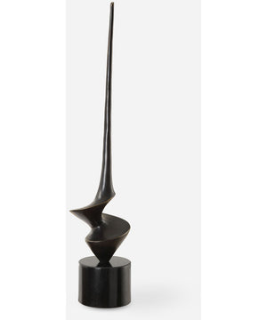 All Twisted Bronze Sculpture