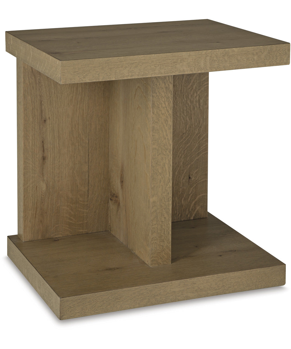 Brinstead Chair Side End Table Light Brown