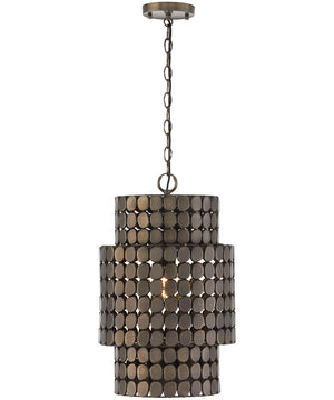 Eliana 1-Light Pendant Dark Brass