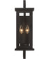 Jordan 2-Light Outdoor Lighting Textured Black