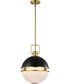 Everton 2-Light Pendant Matte Black