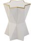 Capella White Accent Table
