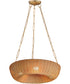 Bower 24 inch Pendant Natural Aged Brass