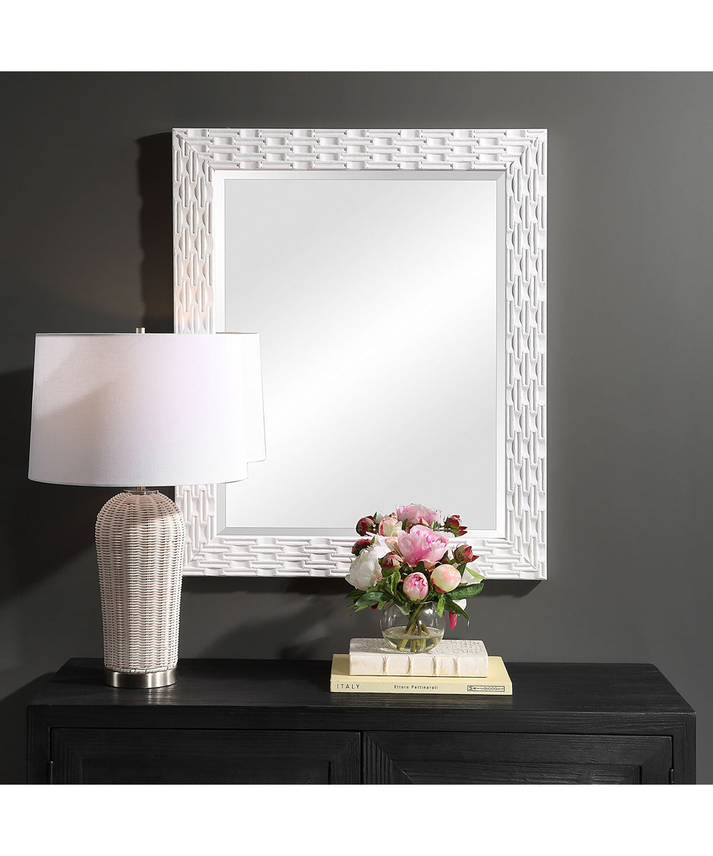 27x33" Wall Mirror Soft White