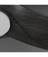 Drifter 52 inch Outdoor Fan w LED Charcoal / Grey Wood