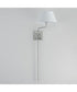 Dunbridge 1-Light Wall Sconce Polished Nickel