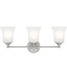Bronson 3 Light Vanity Brushed Nickel