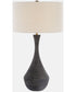 Helston Dark Charcoal Table Lamp