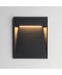 Steppes LED Outdoor Sconce Black