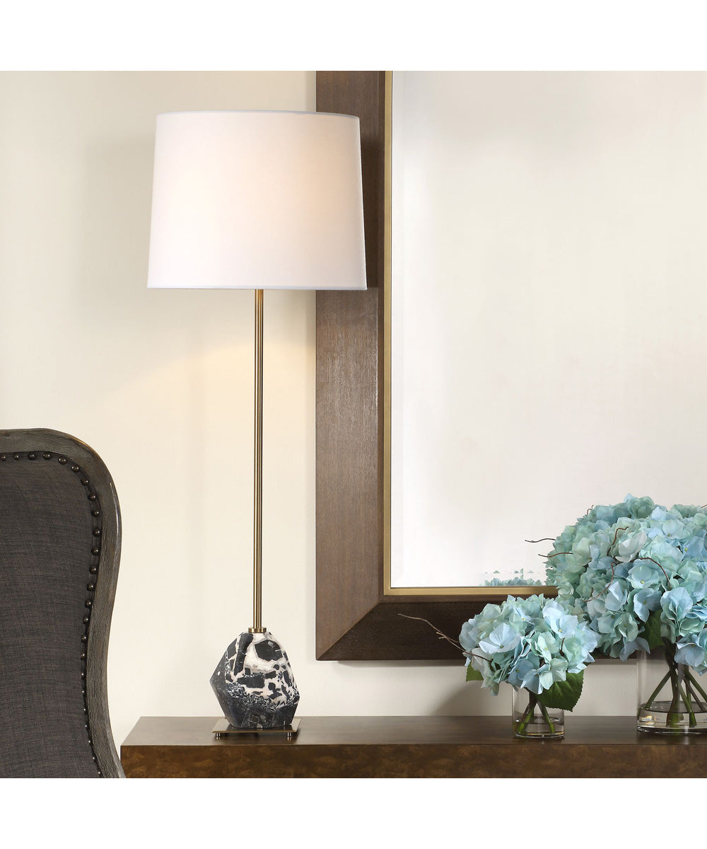 Rowland Panda Marble Buffet Lamp