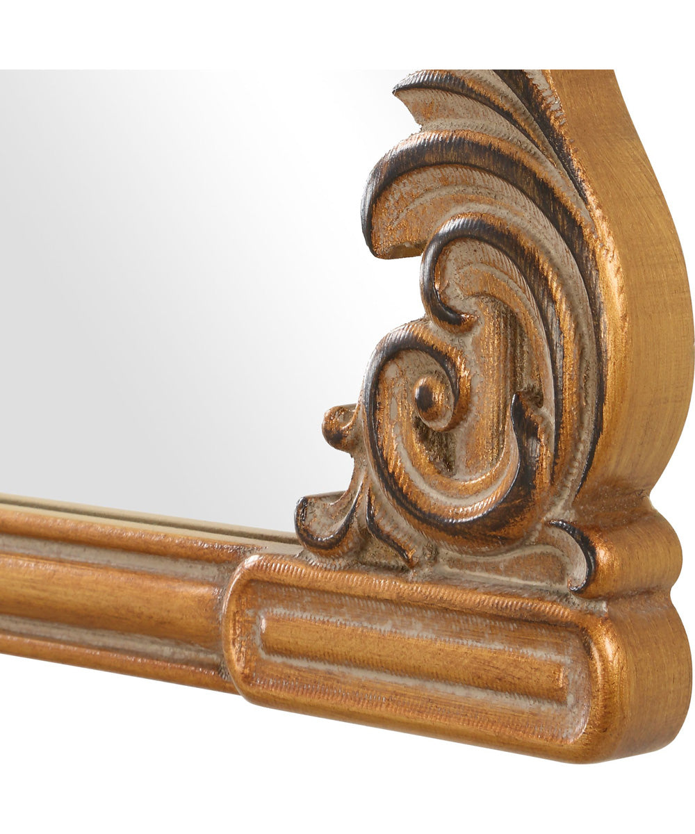 24x36" Wall Mirror with Antique Gold