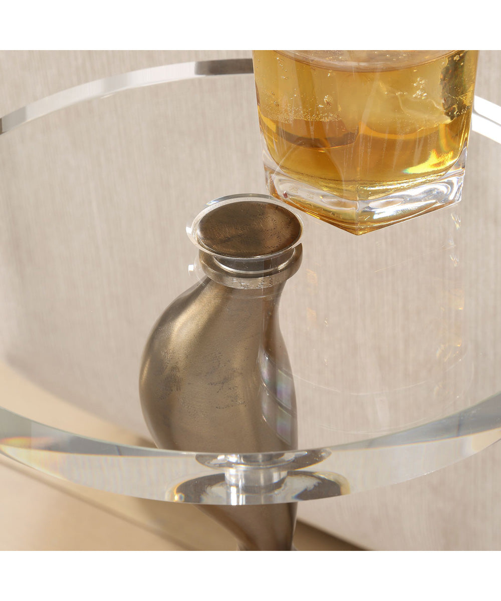 Remolino Bronze Drink Table