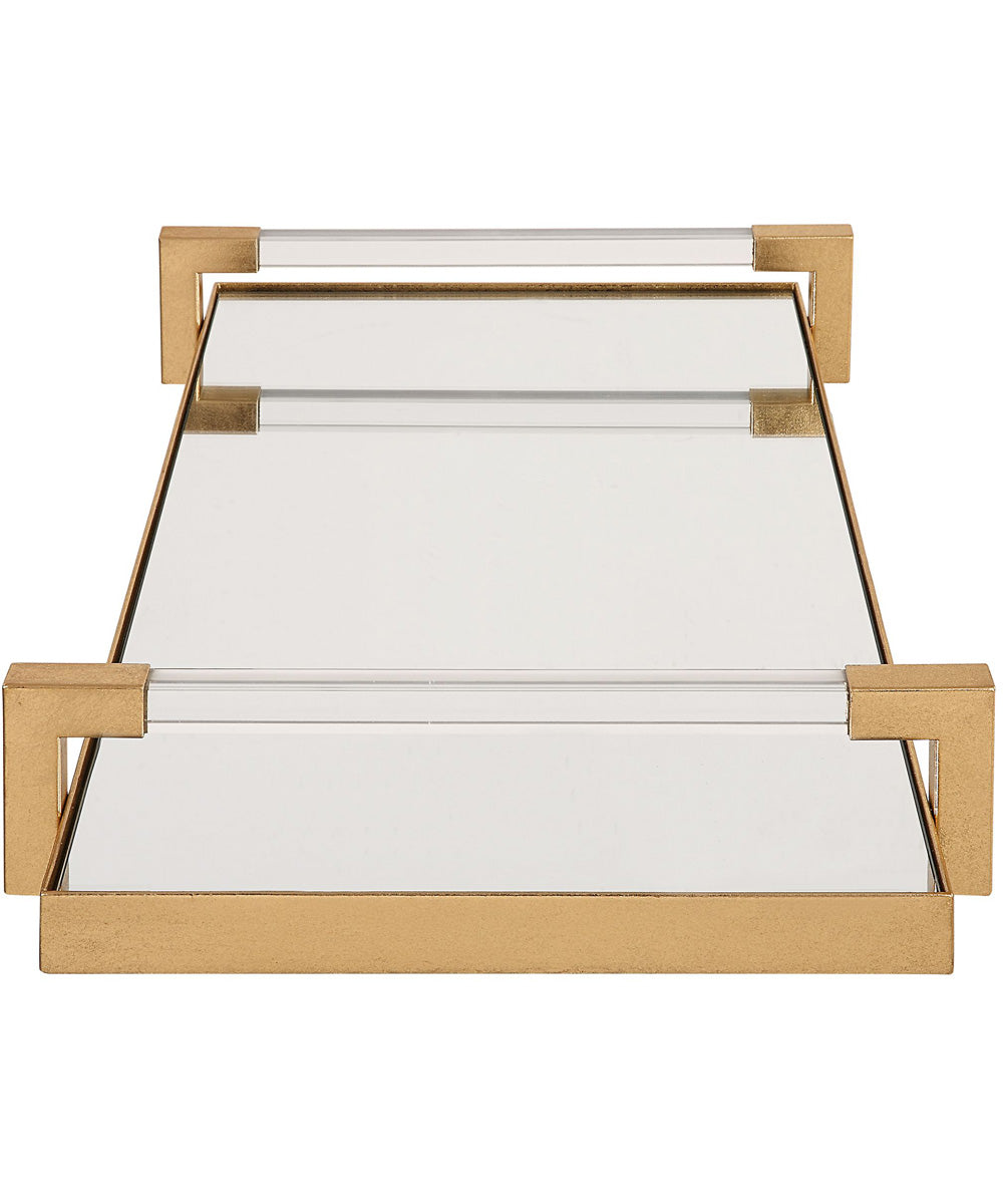 Deki Gold Mirrored Tray