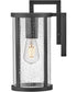 Alfie 1-Light Small Wall Mount Lantern in Black