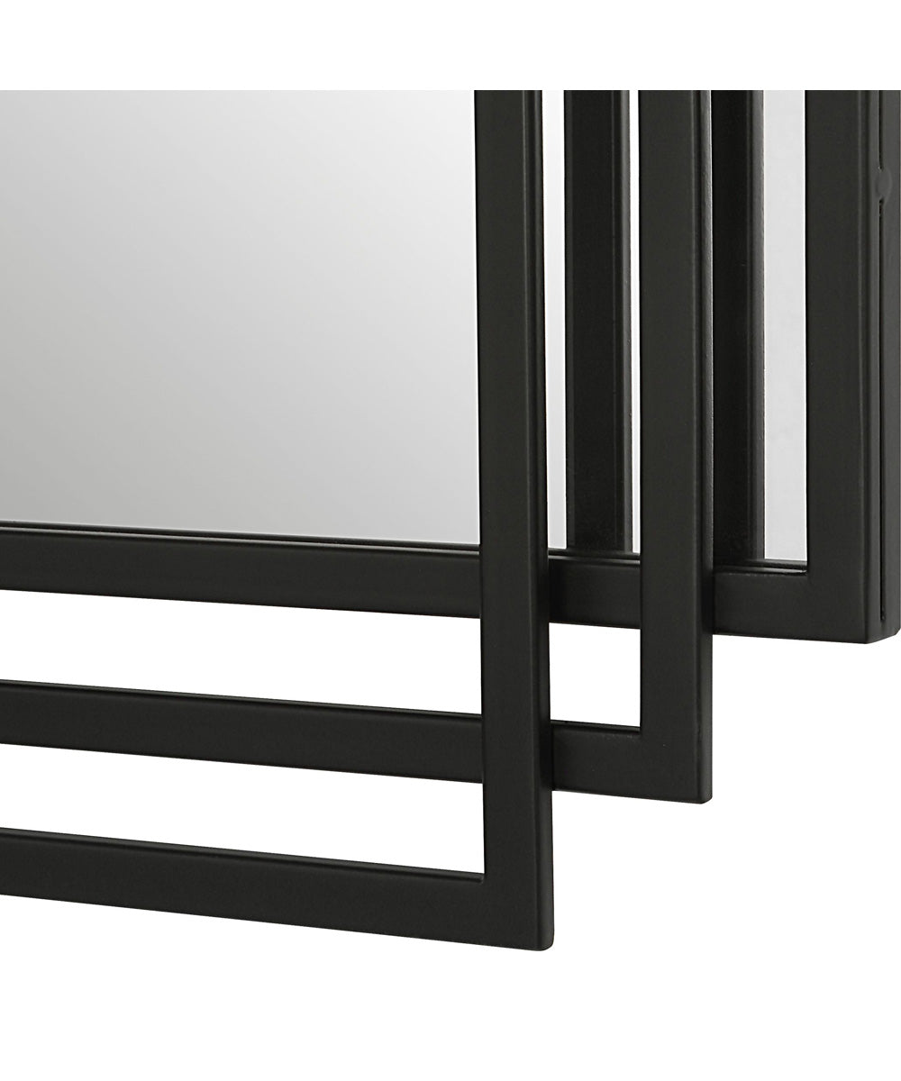 Amherst Black Iron Mirror