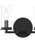 Hudson Heights 2 Light Vanity Matte Black
