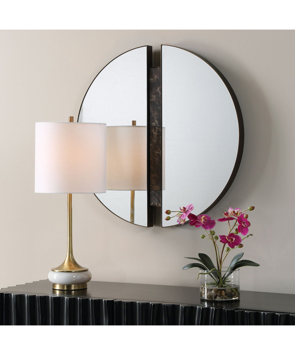 Hanover Divided Round Mirror