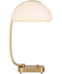 Bend The Rules Brass Desk Lamp