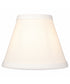 6"W x 5"H Set of 6 Chandelier White Linen Clip-On Lampshade