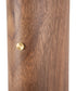 Cameron 1-Light Lighting Flat Black/Walnut