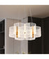 Kenzo  Chandelier Polished Anodized Bronze